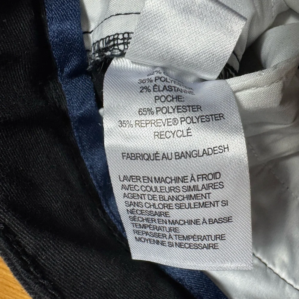 French Toast Boys School Uniform Straight‎ Fit Stretch Twill Pant Black Size 14
